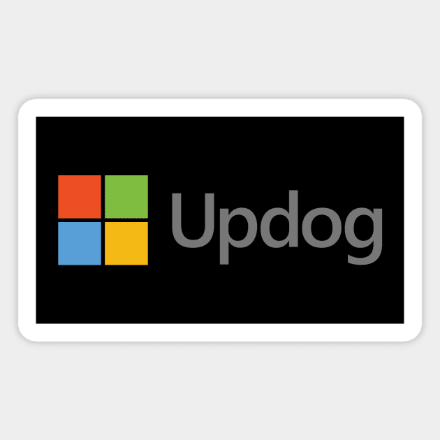 Updog Software Magnet by DCLawrenceUK